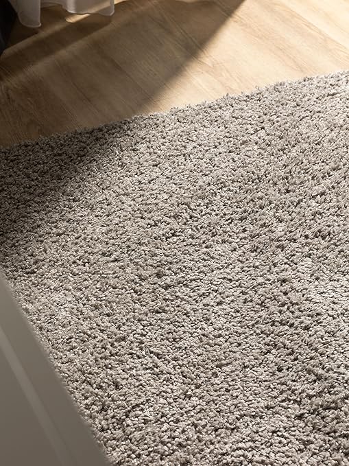 Benuta Essentials Teppich - Hellgrau - 160 x 160 cm