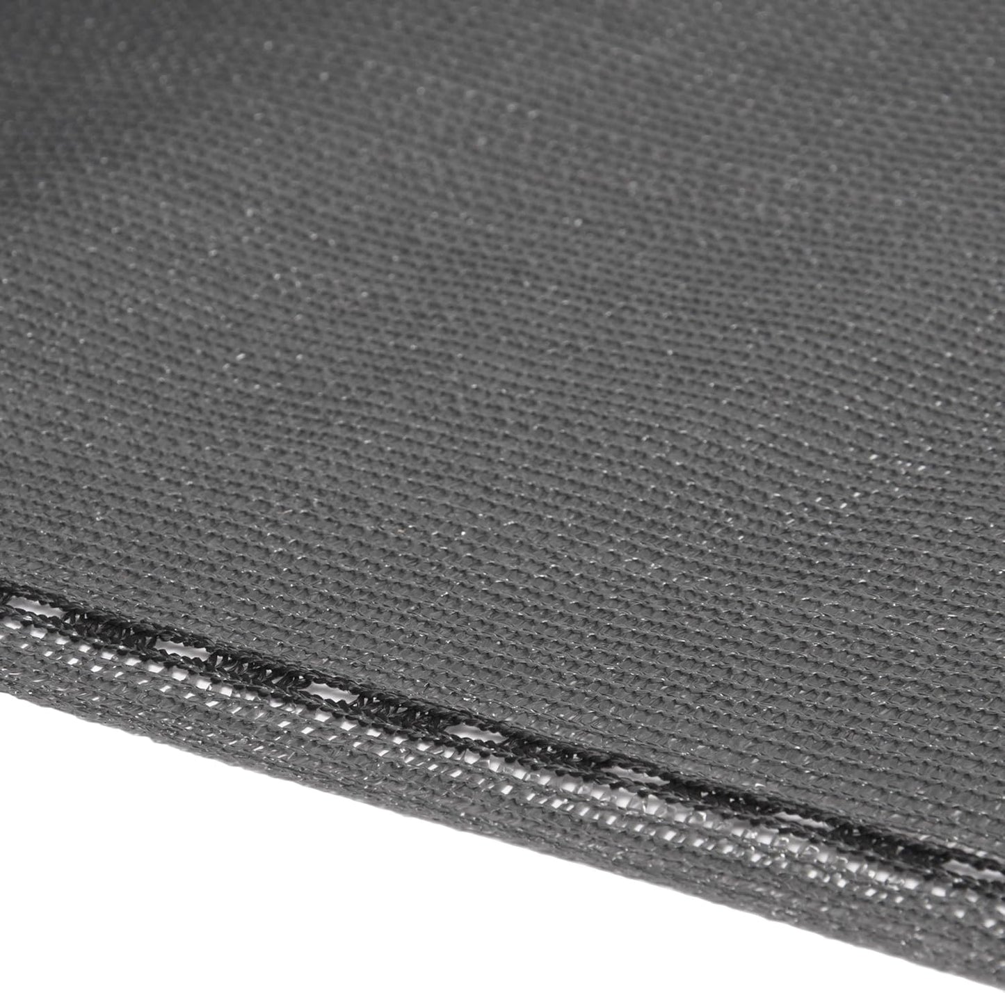 Woltu Fence Screen 1,5 x 25 m - Anthrazit - HDPE-Schattennetz 150 g/m² - Sicht- und Windschutz