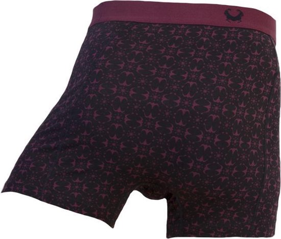 Cavello – 2er-Pack Boxershorts Bordeaux - Größe S