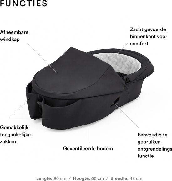 Stokke® Xplory® X Reiswiege Rich Black