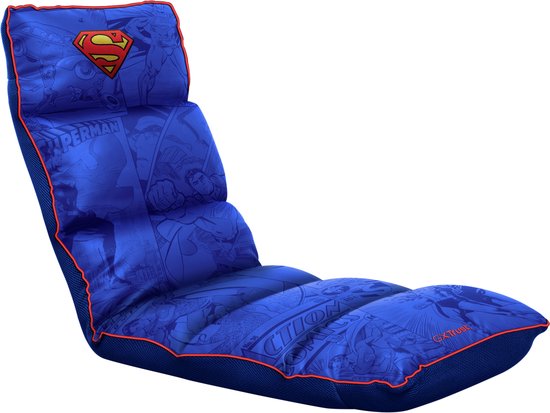 Vertrauen GXT 718SM RAYZEE SUPERMAN - Floor Gaming Chair - faltbar - Soft Stuhl - Superman