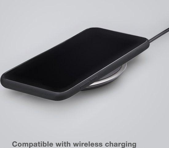 Mobilize Case passend für Samsung Galaxy A22 5G Phone Case Flexible TPU | Mobilize Rubber Gelly Backcover | Galaxy A22 5G Case | Back Cover - Matt Black | Black