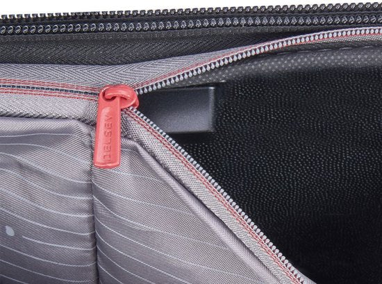 Delsey Helium DLX 78 cm Vergrößerbarer Reisekoffer - Schwarz
