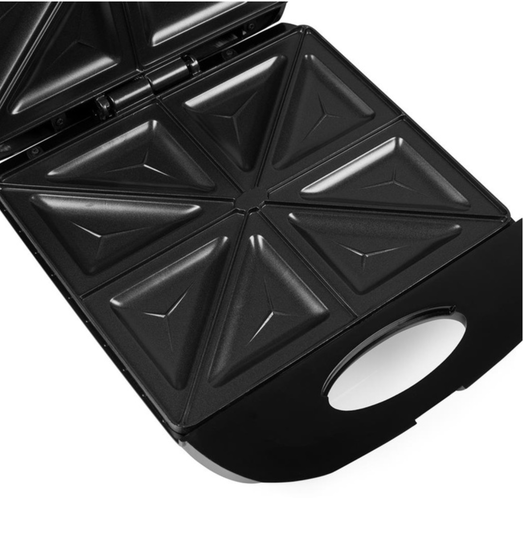Princess Sandwichmaker XL – Toaster für 4 Sandwiches – 25 x 22 cm – Schwarz