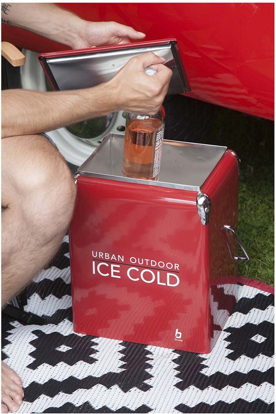 Bo-Camp - Urban Outdoor - Kühlbox - Greenwich - Rot - 17 Liter