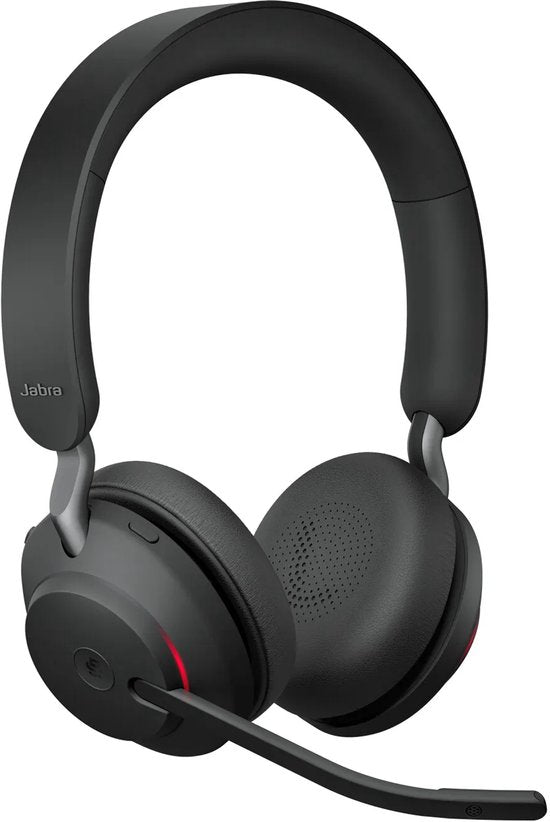 Jabra Evolve2 65 – MS Stereo-Bluetooth-Headset – USB-C – Microsoft Teams-zertifiziert – Schwarz