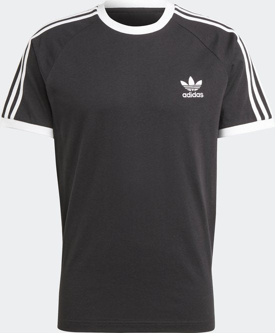 adidas Originals Adicolor Classics 3-Stripes T-Shirt – Herren – Schwarz – L