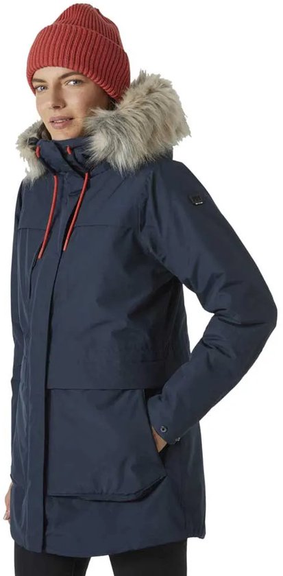 Helly Hansen Coastal Parka Blau S Frauen