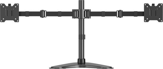 VDD – Monitorarm – 2 Bildschirme – für hohe Beanspruchung – mit Standfuß