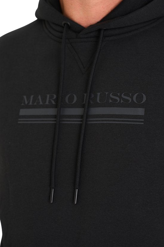 Mario Russo Trainingsanzug Anselm- Hausanzug - Jogginganzug - Hoodie - Schwarz - XXL