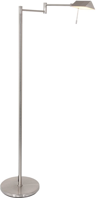 Steinhauer – Stehlampe – Retina – Stahl – Glas und Metall – Designlampe – LED – 3083ST