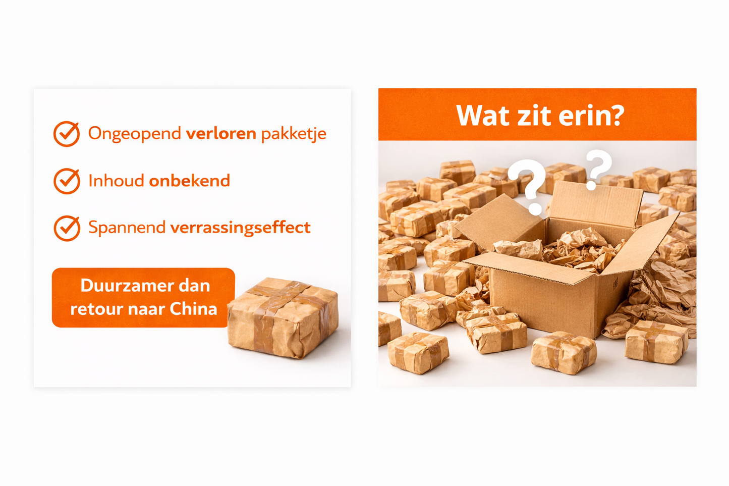 Temu Mystery Box - 5 Pakete +1 GRATIS - Klein - Ungeöffnete verlorene Pakete