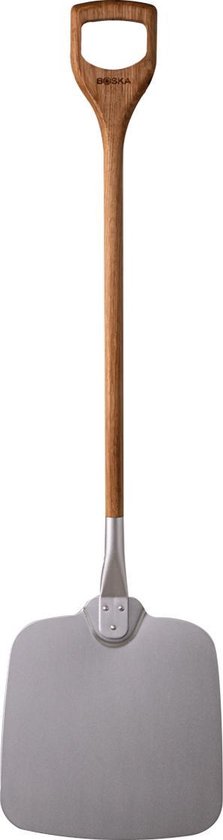 Boska Pizzaservice L Barbecue - Für Gastronomie und Haushalt - Hohe Qualität - Aluminium - Eichenholz