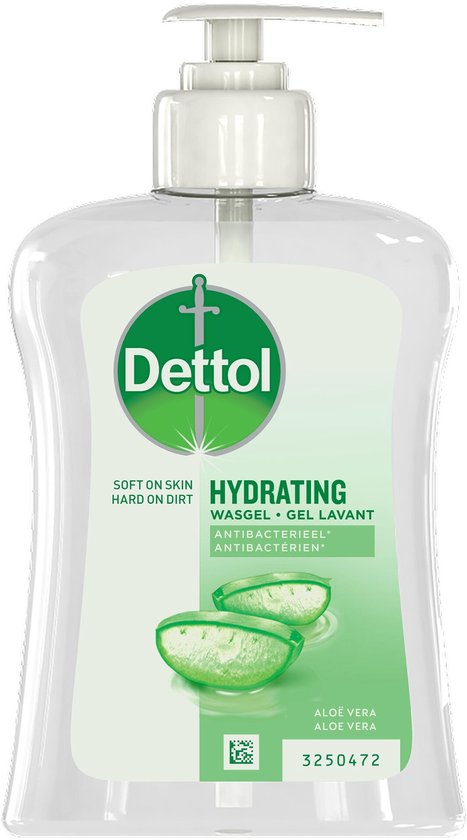 Dettol Handseife – Antibakteriell – Pflegend – Aloe Vera – 250 ml