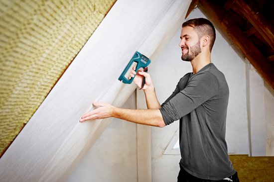 Novus Handtacker J-15 – Tacker – für Klammern der Typen A, D, H und G – zum Befestigen von u. a. Textilien, Leder, Folien, Papier, Kork und weichen Kunststoffplatten