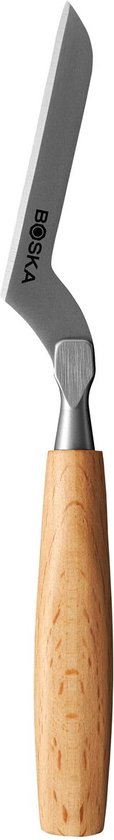 Boska Käsemesserset Amigo Small - Käsemesser - 5er-Set - Für jede Käsesorte - Antihaftbeschichtung - Ergonomisch - Edelstahl und Buchenholz