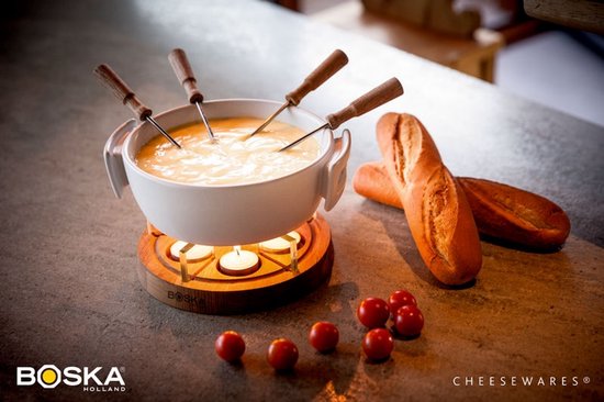 Boska Candlelight Fondue Twinkle - Für 1.200g Käsefondue - 1,6 Liter