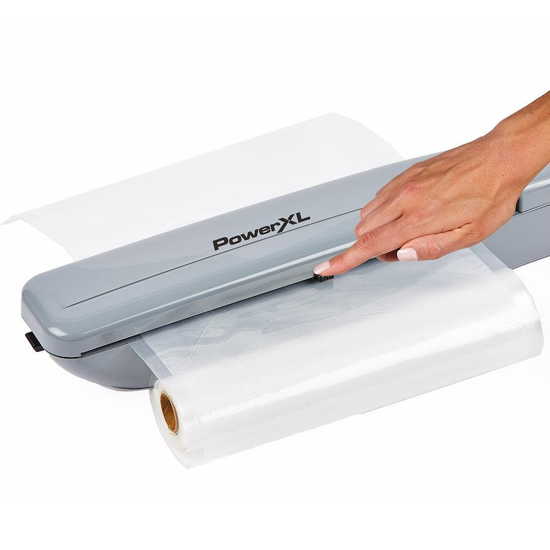 PowerXL Duo NutriSealer Vakuumiergerät – 6-in-1-Funktion – inklusive Folie und Beutel – hält Lebensmittel 5-mal länger frisch