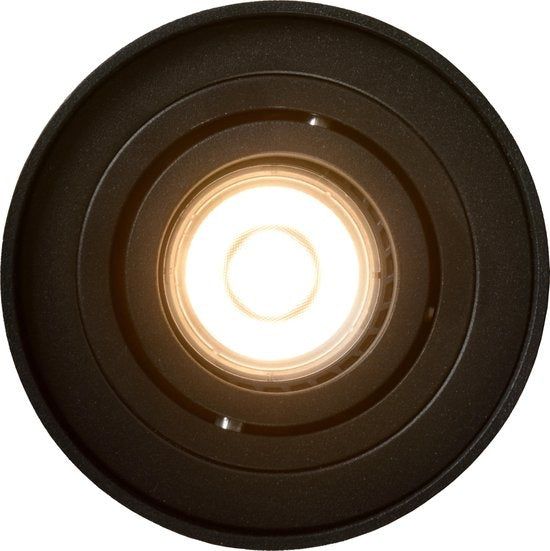 Lucide TUBE Deckenstrahler - Ã˜ 9,6 cm - 1xGU10 - Schwarz