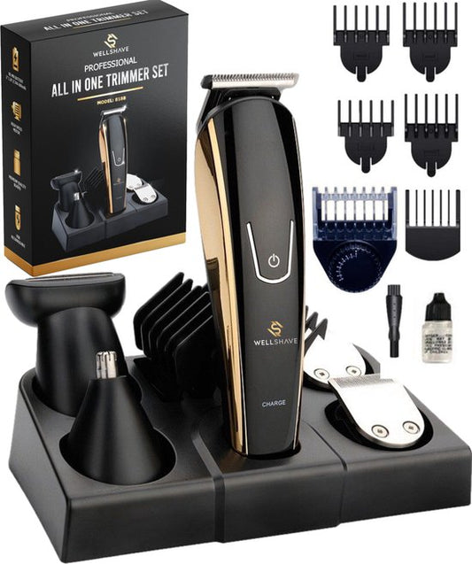 Wellshave 5 in 1 Barttrimmer Men Pro - Trimmer Bart und Körper