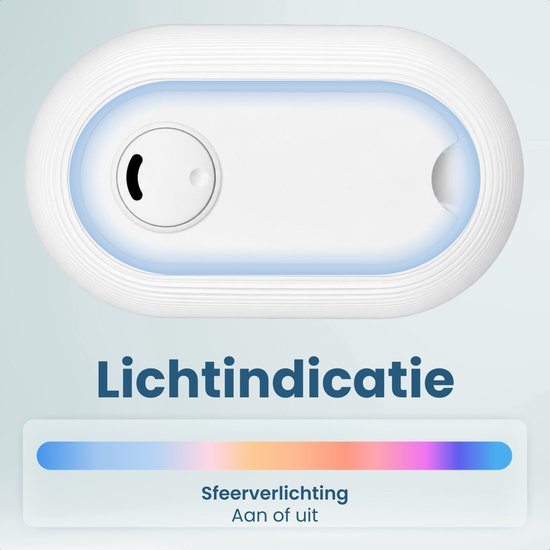 Auronic Luftbefeuchter – 5 l – Geeignet für Schlafzimmer, Babyzimmer, Büro, Wohnzimmer und mehr – Luftbefeuchter – BPA-frei – Weiß