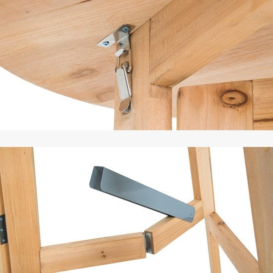 tectake - Party-Bartisch aus Massivholz - 403249
