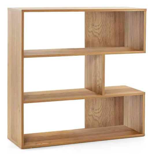 Coast Bücherregal – 3 Fächer – offene Rückseite – kippsicher – 84 x 30 x 84 cm – Naturfarben