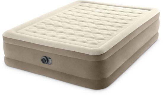 Intex Queen Ultra Plush Luftmatratze mit integrierter Pumpe – 152 x 203 x 46 cm