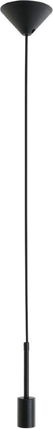 Hängeleuchte Minimalics 2701ZW Schwarz – Höhenverstellbar (42–170 cm) – Kunststoff, Metall – Mexlite