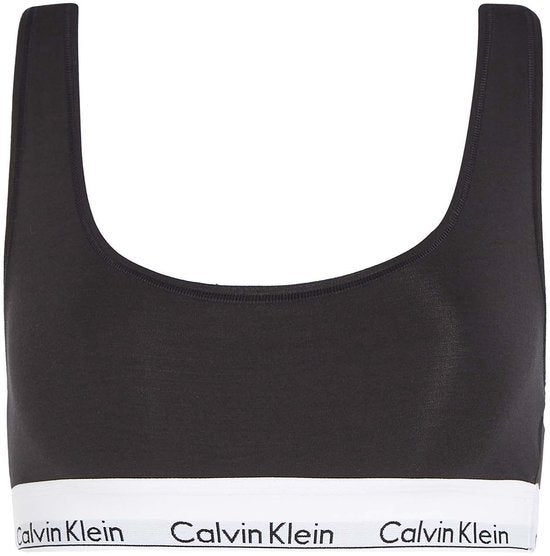 Calvin Klein Modern Cotton Top für Damen – Schwarz – Größe M