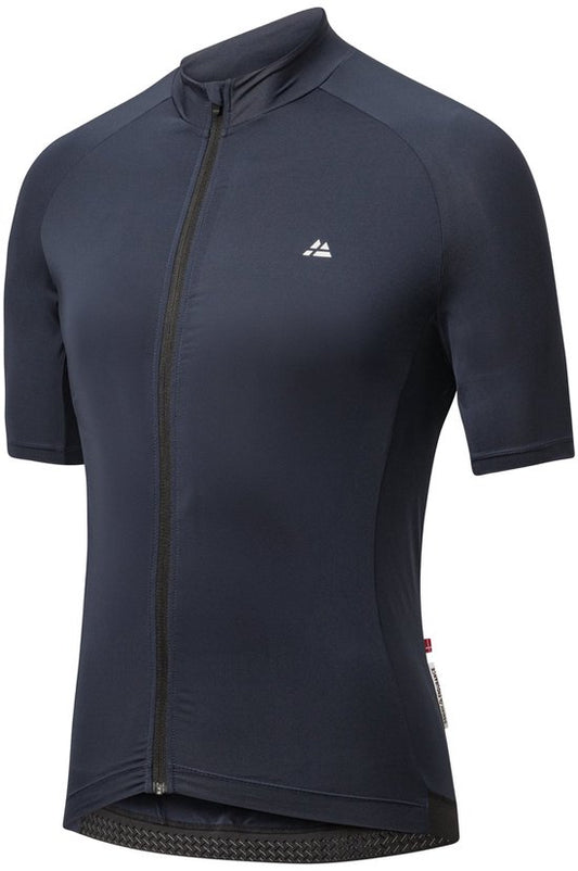 DANISH ENDURANCE Herren Radtrikot - Radsporttrikot - Kurze Ärmel - Quick-Dry - Marineblau - Größe M