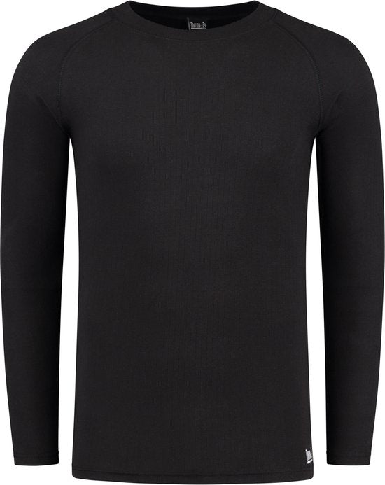 Thermal Underwear Men - Thermo Shirt Men - Schwarz - M - Thermal Clothing Men - Thermo Shirt Men Long Sleeve