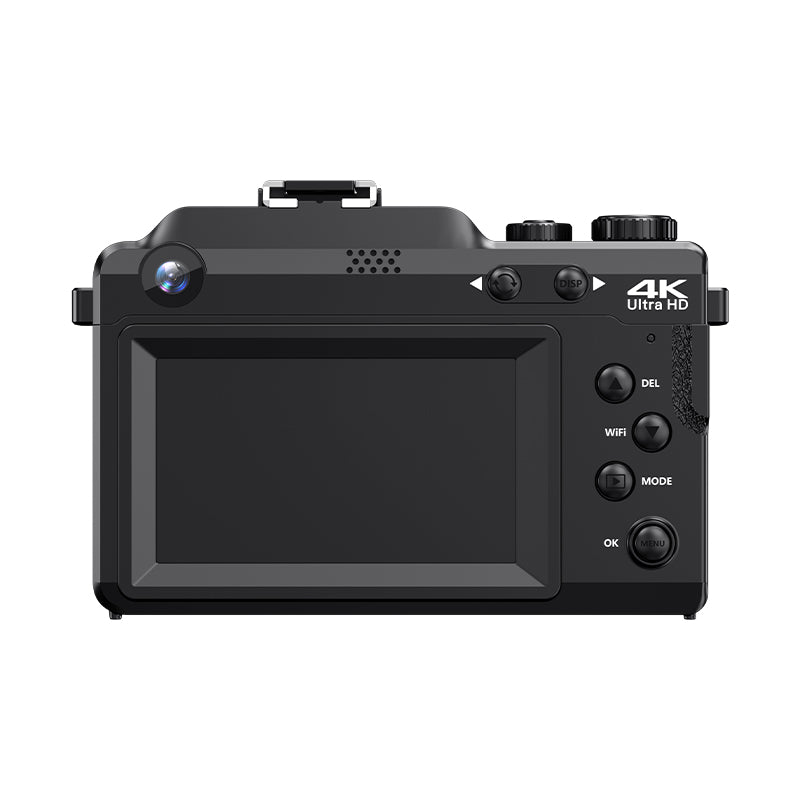 KOMERY X9 digitale 4K-Kamera – 64 MP – schwarz
