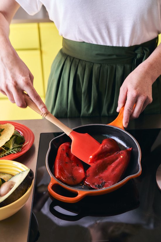Le Creuset Skillet Signature – Orangerot – Ø 23 cm – Emaillierte Antihaftbeschichtung – Für alle Herdarten geeignet, einschließlich Induktion – Spülmaschinenfest – Lebenslange Garantie