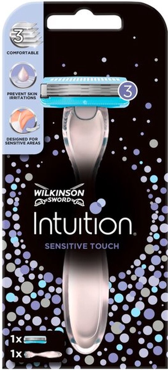 Wilkinson Woman Intuition Sensitive Touch - Rasierapparat - +3 Nachfüllklingen