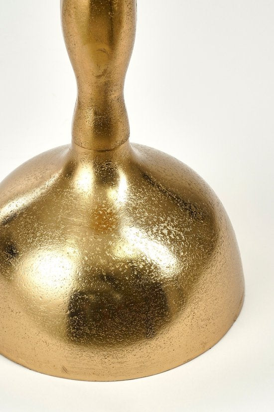 Mica Decorations Duco Beistelltisch - H66 x Ø25 cm - Recyceltes Aluminium - FSC 100% - Gold
