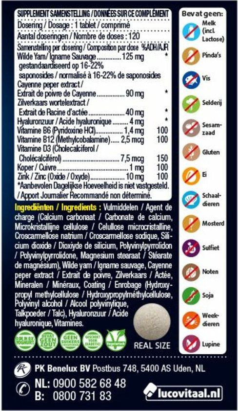 Lucovitaal Wechseljahre-Balance 120 Tabletten