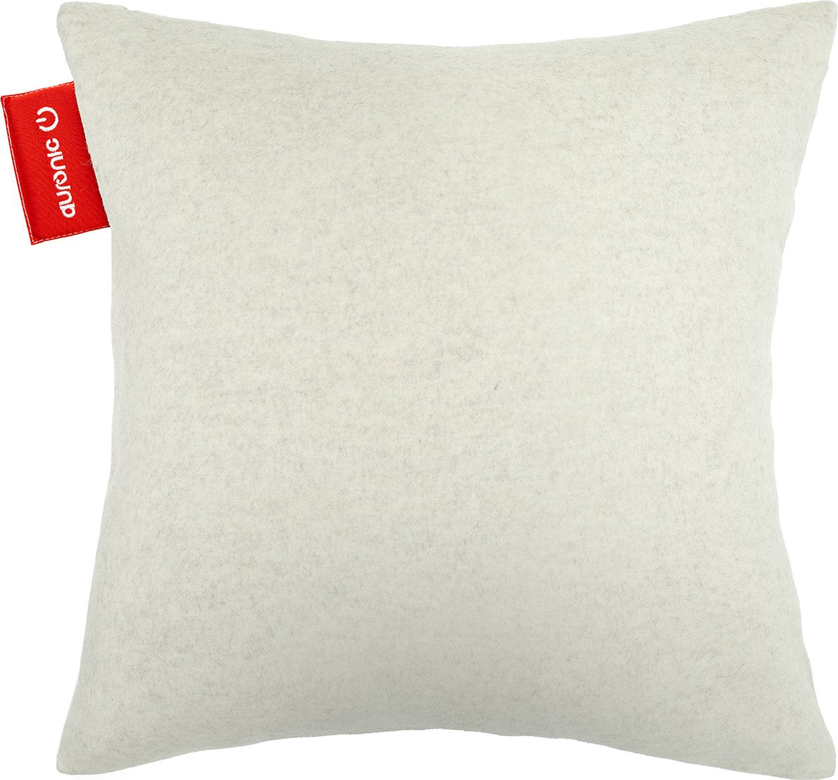 Auronic Heat Pillow Classic - kabelloses & wiederaufladbares elektrisches Infrarot-Kissen - 45x45 cm - taupe