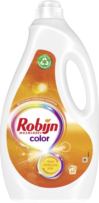 Robijn – Flüssigwaschmittel – Color – 60 Waschgänge