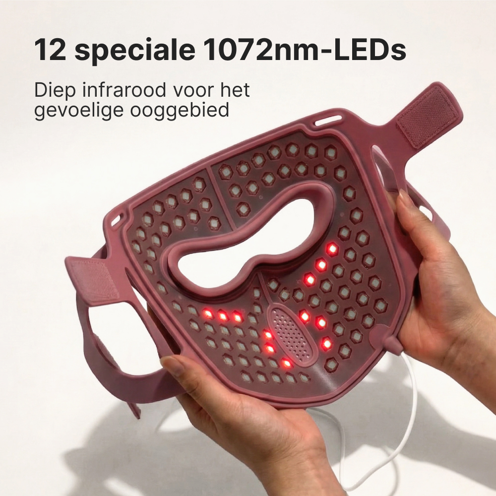 Panacea Aurora LED-Gesichtsmaske – Bordeaux