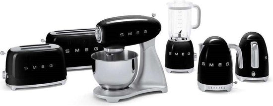 SMEG KLF03BLEU - Wasserkocher - Schwarz - 1.7L