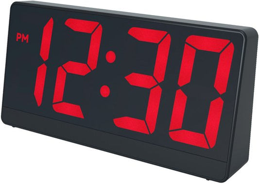 Caliber Digitaler Wecker – Digitale Wecker – Einstellbare Schlummerzeit – Wecker – Dimmbares Display – Digitale Uhr für das Schlafzimmer – USB-Ladegerät