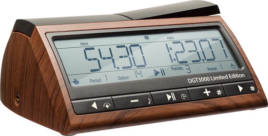 DGT 3000 Limited Edition Schachuhr – 25-jähriges Jubiläum – Bedienungsanleitung in 6 Sprachen