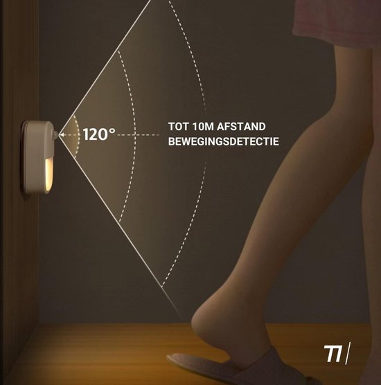Nachtlicht mit Bewegungssensor - 3 Stück
