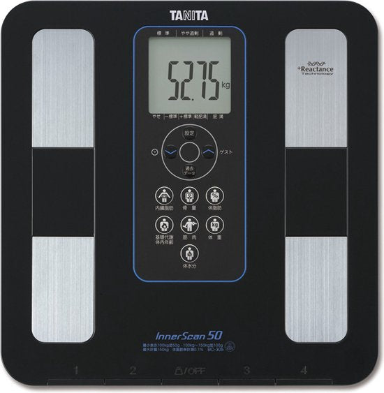 TANITA IRONMAN BC-350 Körperanalysewaage – Genauigkeit: 50 Gramm –