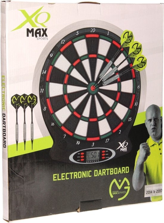 XQ Max Electric Dartboard - 159 Spielvarianten - Pfeile inklusive