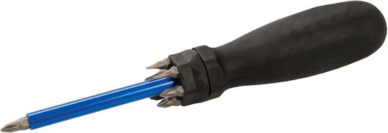 Kinzo Multibit-Schraubendreher - Multi-Schraubendreher - mit Bits und Steckschlüsselsatz - Teleskopmagnet - 20-teilig