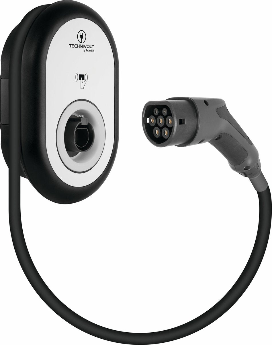 TechniVolt 101 Ladestation - 3-phasig - 11 kW - Typ 2 - 5m Kabel