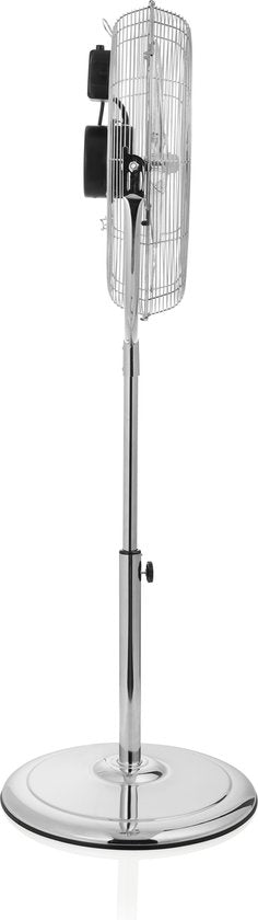 Standventilator XL 45 cm - Metallgehäuse - Starker Luftstrom - 3 Geschwindigkeiten - Oszillierend - Tristar VE-5975