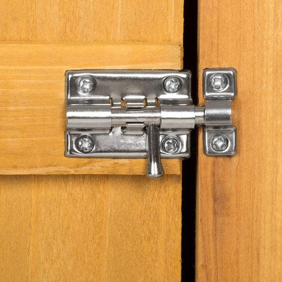 tectake - Gartenschrank Taman aus Holz - mit Flachdach - Maße 75 x 56 x 118 cm - 404565